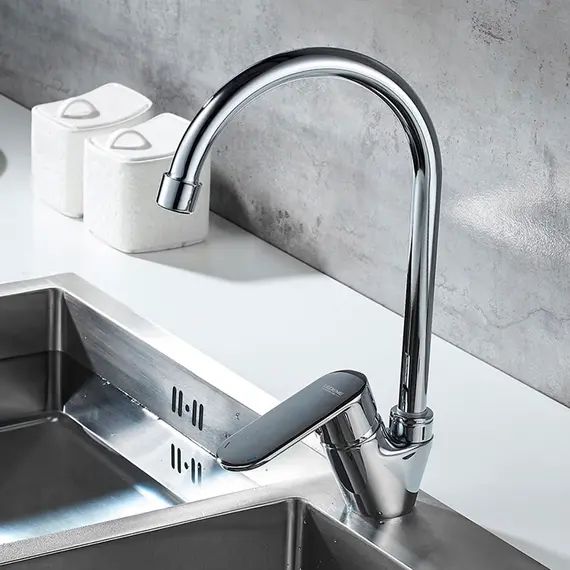 Смеситель для кухни Ledeme H10 L5810 хром, изображение 4