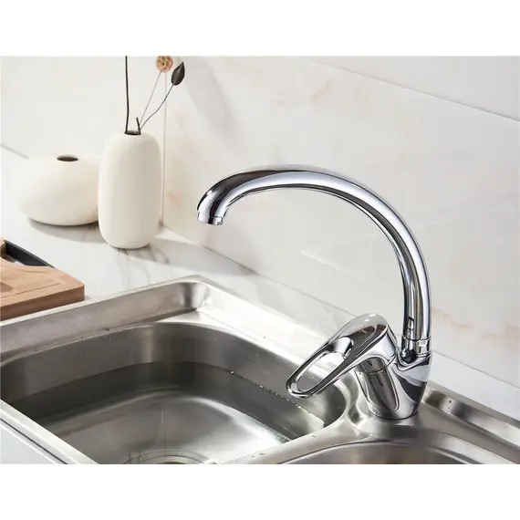 Смеситель для кухни Ledeme H04 L5904 хром, изображение 3