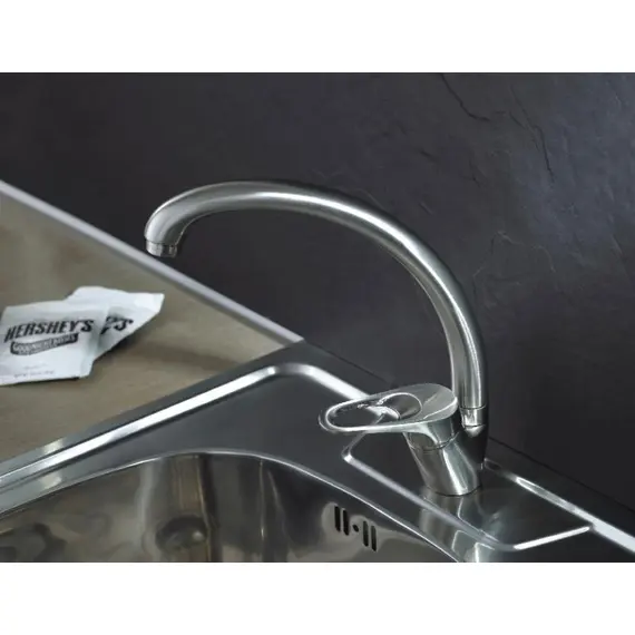 Смеситель для кухни Ledeme H13A L5913A суперсталь, изображение 3