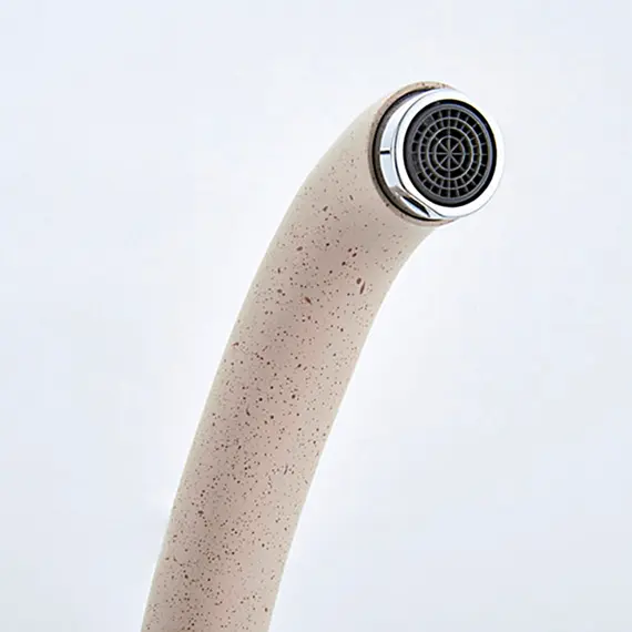 Смеситель для кухни Ledeme R L5913K бежевый матовый, изображение 10