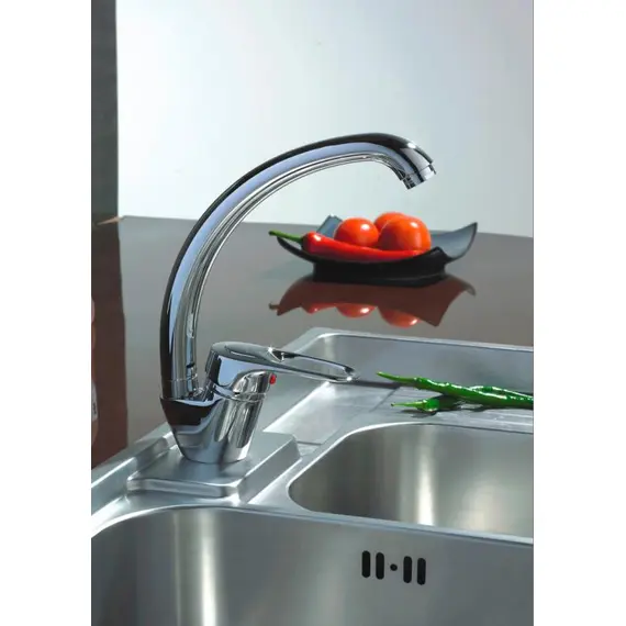 Смеситель для кухни Ledeme H28 L5928-B хром, изображение 3