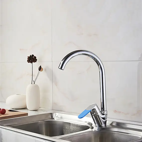 Смеситель для кухни Ledeme H53 L5953-2 хром, изображение 3