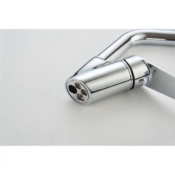 Смеситель для кухни с выдвижной лейкой с душем Ledeme H40 L6040 хром, изображение 7