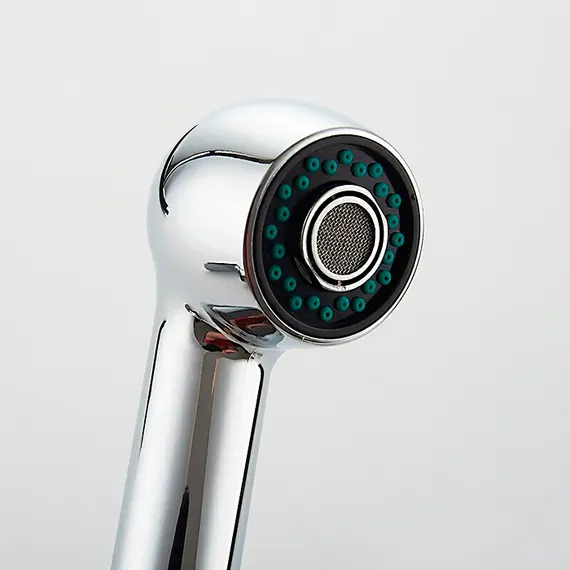 Смеситель для кухни с выдвижной лейкой с душем Ledeme H48 L6048 хром, изображение 8