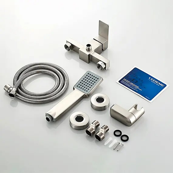 Смеситель для душа Ledeme H33 L72033 суперсталь, изображение 10