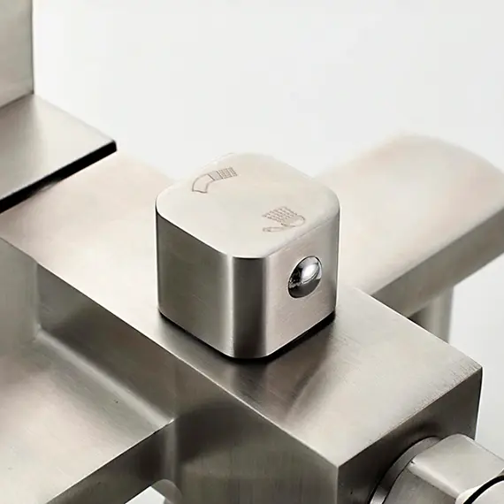 Смеситель для ванны Ledeme H33 L72233 нержавеющая сталь, изображение 8