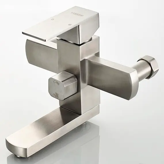 Смеситель для ванны Ledeme H33 L73233 суперсталь, изображение 5