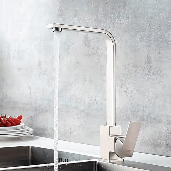 Смеситель для кухни Ledeme L74033 суперсталь, изображение 3