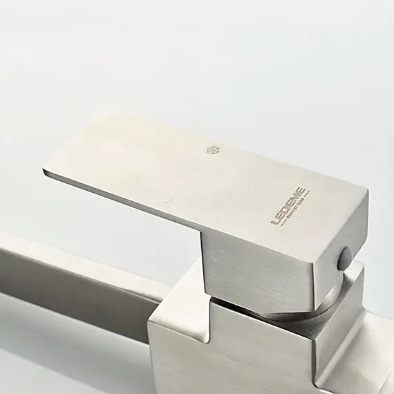 Смеситель для кухни Ledeme L74033 суперсталь, изображение 9