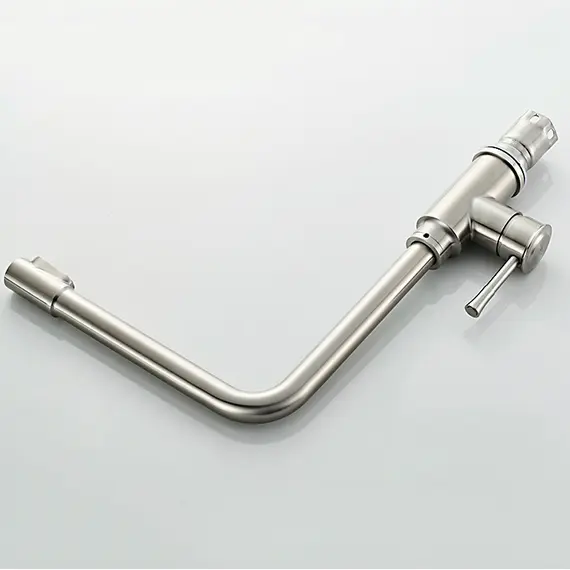 Смеситель для кухни Ledeme L74155-3 суперсталь, изображение 6