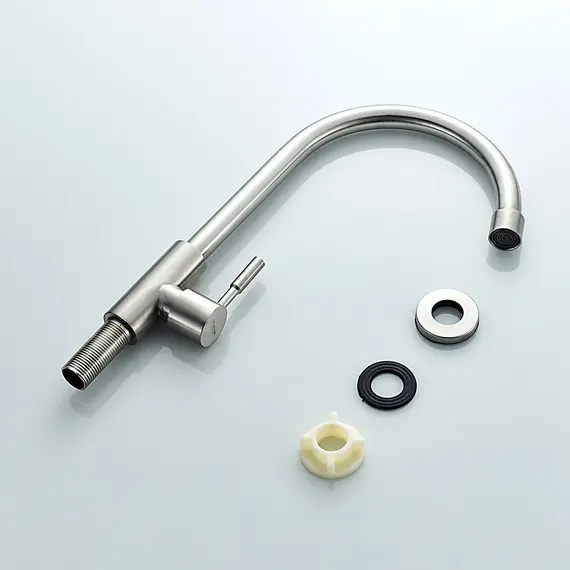 Кран для холодной воды Ledeme L74195 суперсталь, изображение 11