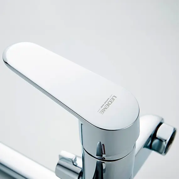 Комплект смесителей 3 в 1 Ledeme R L9022 для ванны, умывальника и душа хром, изображение 13