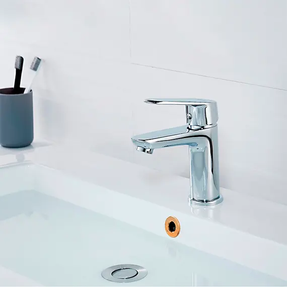 Комплект смесителей 3 в 1 Ledeme R L9022 для ванны, умывальника и душа хром, изображение 19