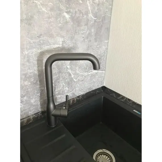 Смеситель для кухни Ledeme R L4698U графит, изображение 5