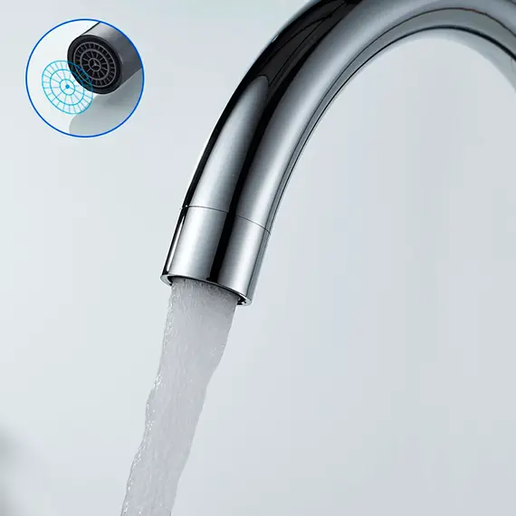 Смеситель для кухни Gerhans K14022 хром, изображение 5