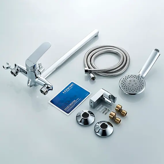 Смеситель для ванны Ledeme H72 L2272 хром, изображение 11