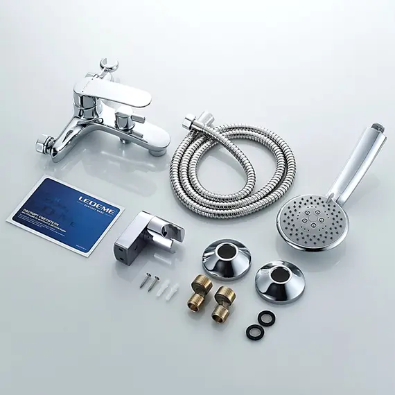 Смеситель для ванны Ledeme H72 L3272 хром, изображение 5