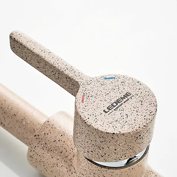 Смеситель для кухни Ledeme L4299-300 бежевый, изображение 7