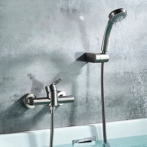 Смеситель для душа Ledeme L72003 суперсталь, изображение 5