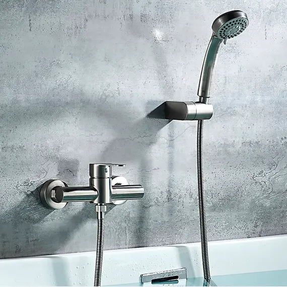 Смеситель для душа Ledeme L72003 суперсталь, изображение 6