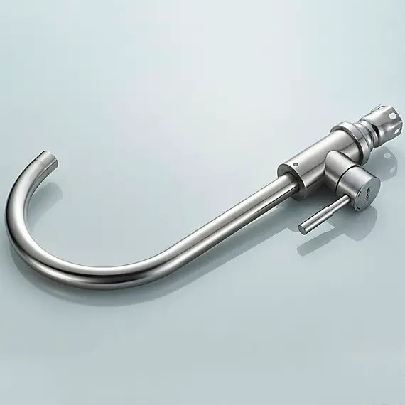 Смеситель для кухни Ledeme L74998A-3 суперсталь, изображение 3