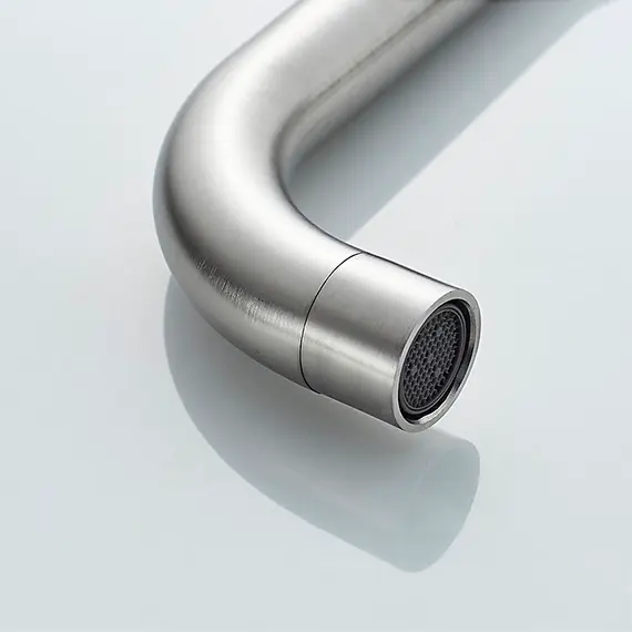 Смеситель для кухни Ledeme R L74998A-4 суперсталь, изображение 5