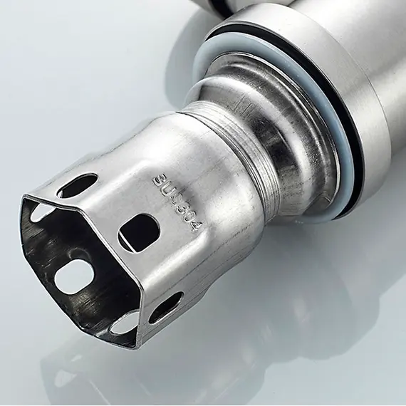 Смеситель для кухни Ledeme R L74998A-4 суперсталь, изображение 6