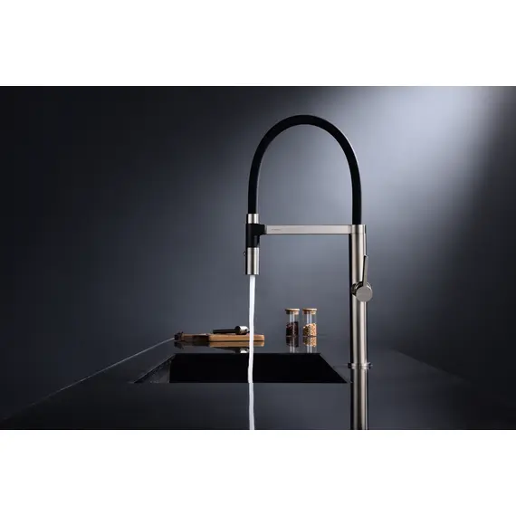 Смеситель для кухни Paulmark Leader Starke Le214101-NI никель, изображение 4