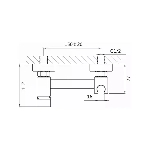 Смеситель с гигиеническим душем Shevanik S137H, изображение 12