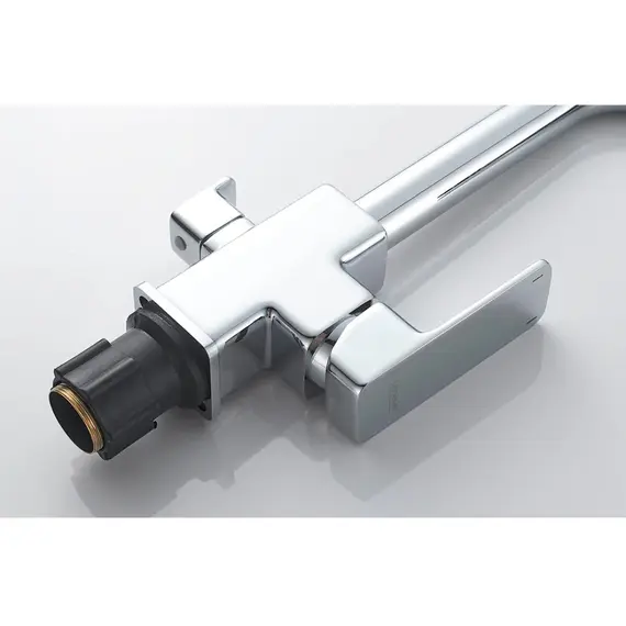 Смеситель для кухни со встроенным фильтром (краном) под питьевую воду Ledeme L4080-3 хром, изображение 6