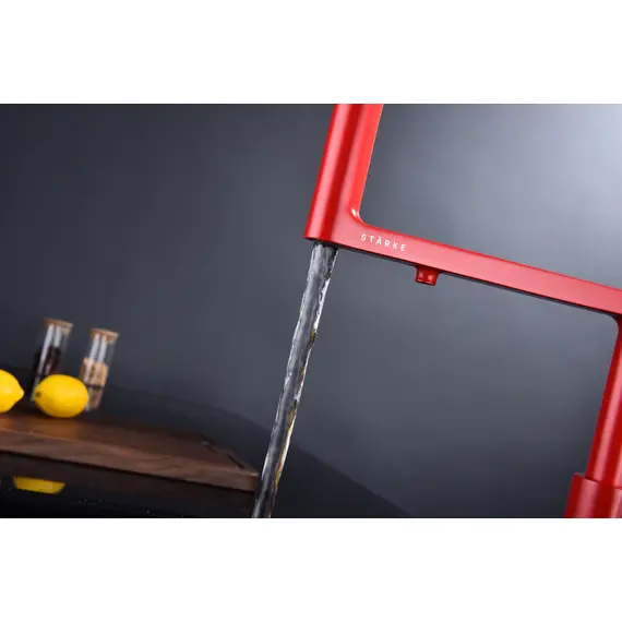 Смеситель для кухни Paulmark Tornado Starke To213402-FI пламя с краном для фильтра питьевой воды, изображение 11