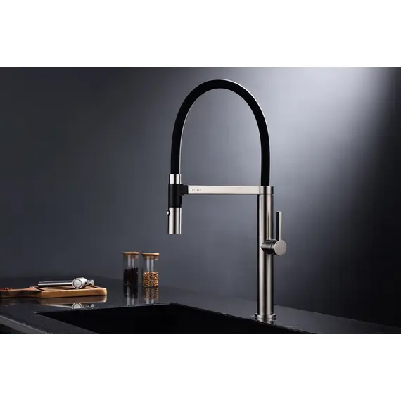 Смеситель для кухни Paulmark Leader Starke Le214101-NI никель, изображение 6