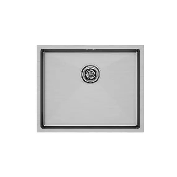 Мойка из нержавейки Paulmark Next 54 Uni PM215444-BS брашированная сталь 54 x 44 см