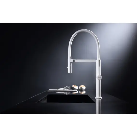 Смеситель для кухни Paulmark Leader Starke Le214101-431 белый матовый, изображение 3