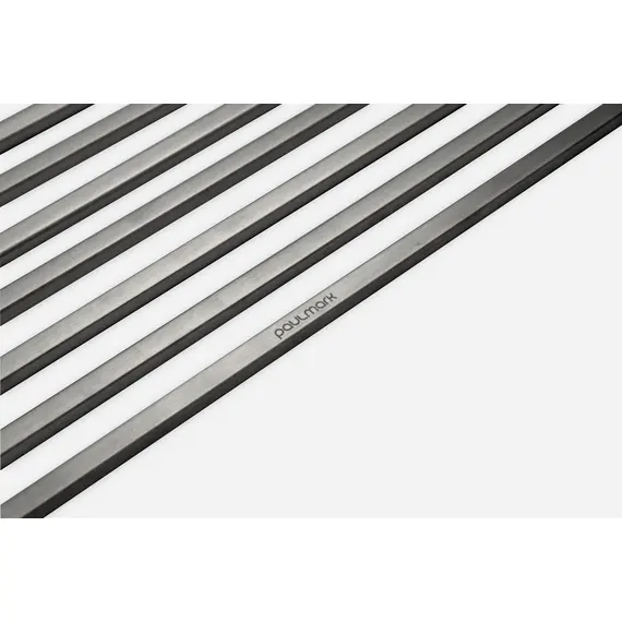 Ролл мат для кухонной мойки, сушилка для посуды Paulmark Extra R440-GM вороненая сталь 33 x 44 см, изображение 2