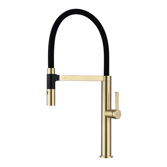 Смеситель для кухни Paulmark Leader Starke Le214101-SBG светлое брашированное золото