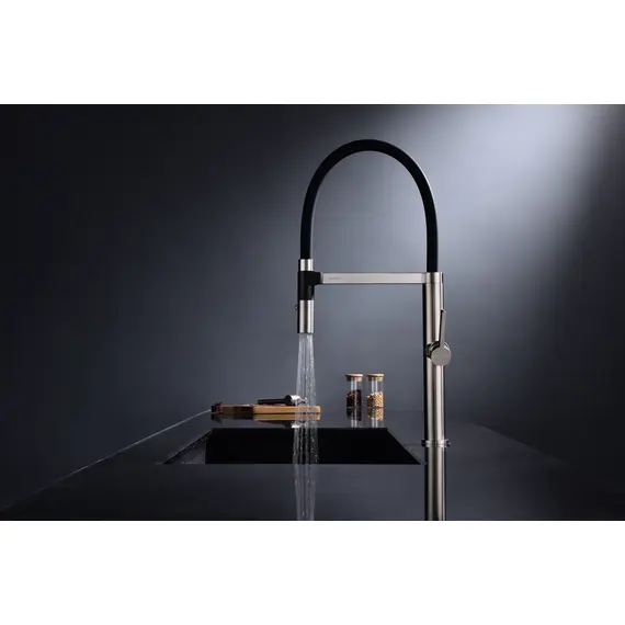 Смеситель для кухни Paulmark Leader Starke Le214101-NI никель, изображение 5