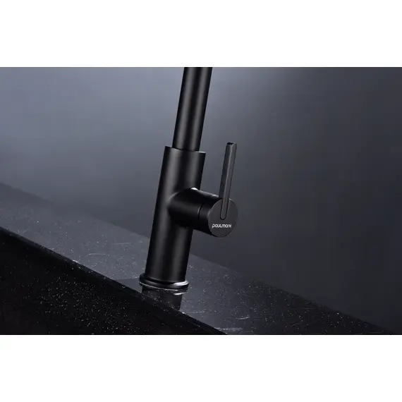 Смеситель для кухни Paulmark Tornado Starke To213402-401 антрацит с краном для фильтра питьевой воды, изображение 11