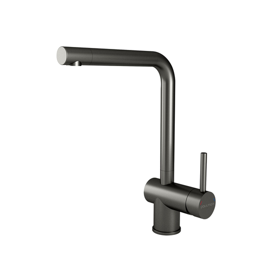 Смеситель для кухни Paulmark Spring Sp212067-GM вороненая сталь