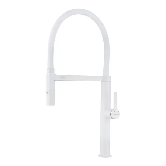 Смеситель для кухни Paulmark Leader Starke Le214101-431 белый матовый