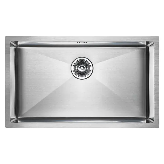 Мойка из нержавейки Paulmark Gerberg 74 Uni PM257444-BS нержавеющая сталь 74 x 44 см