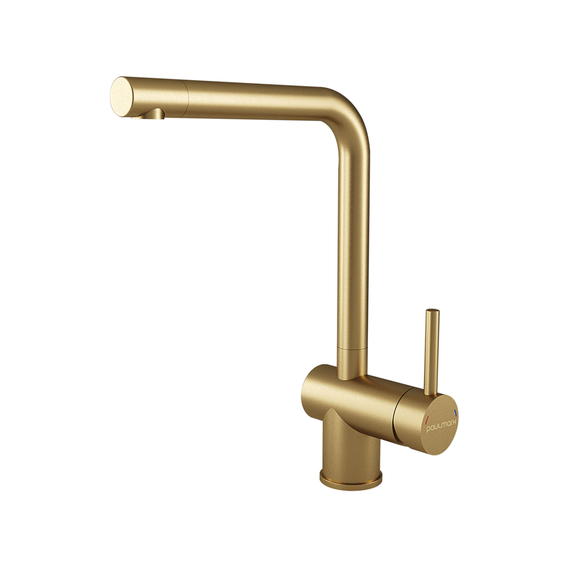 Смеситель для кухни Paulmark Spring Sp212067-BG брашированное золото