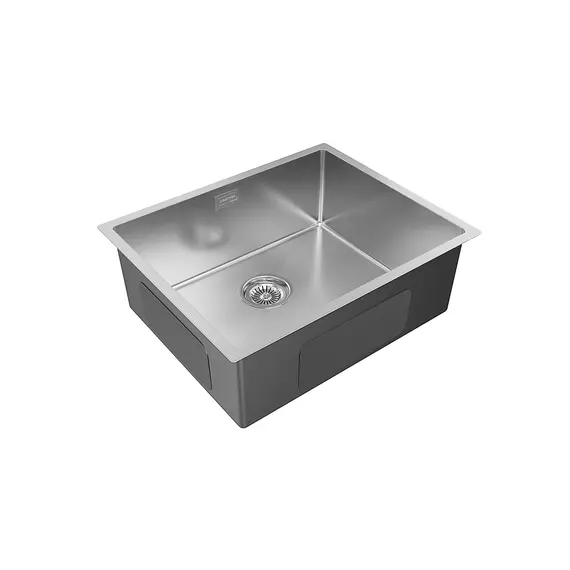 Мойка из нержавейки Paulmark Next 54 Uni PM215444-BS брашированная сталь 54 x 44 см, изображение 3