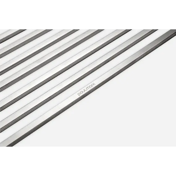 Ролл мат для кухонной мойки, сушилка для посуды Paulmark Step R375-BS брашированная нержавеющая сталь 33 x 37 см, изображение 2