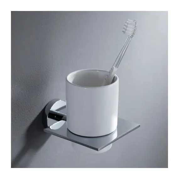 Керамический стакан с настенным держателем Kraus Imperium KEA-12204CH, изображение 2