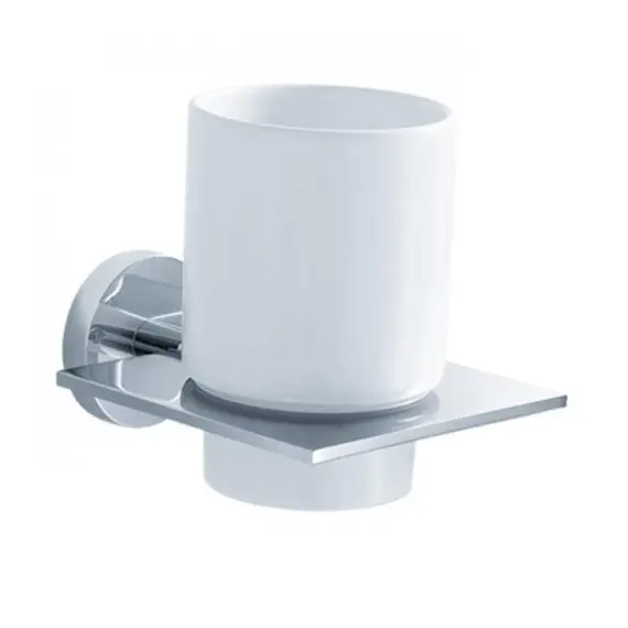 Керамический стакан с настенным держателем Kraus Imperium KEA-12204CH