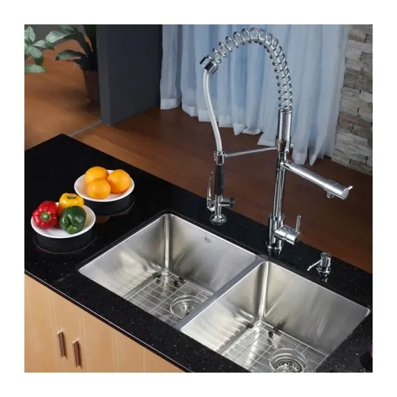 Смеситель кухонный Kraus KPF-1602, изображение 5