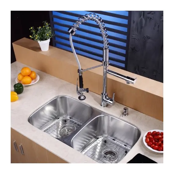 Смеситель кухонный Kraus KPF-1602, изображение 7