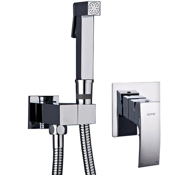Встроенный гигиенический душ со смесителем для биде Gappo G7207, изображение 5