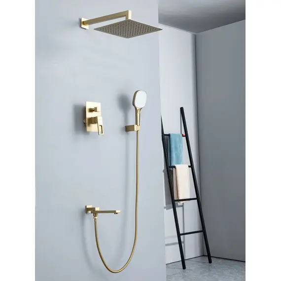 Душевая система скрытого монтажа встроенный комплект Gappo G7117-3, изображение 28